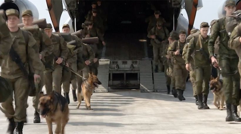 Η Ρώσικη αποβίβαση των Ειδικών δυνάμεων στην Συρία με αποστολή το «καθάρισμα» της Παλμύρας (βίντεο)