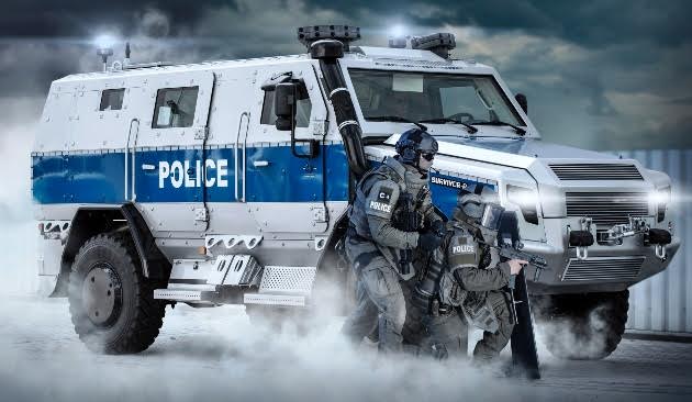 Το όχημα Survivor R στη φετινή έκθεση EnforceTac 2017 (βίντεο)