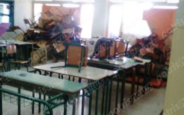 Αμαλιάδα: Βανδαλισμοί από αγνώστους στο 1ο Γενικό Λύκειο (φωτό)