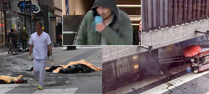 Ανακρίνονται επτά ύποπτοι για την επίθεση στο κέντρο της Στοκχόλμης