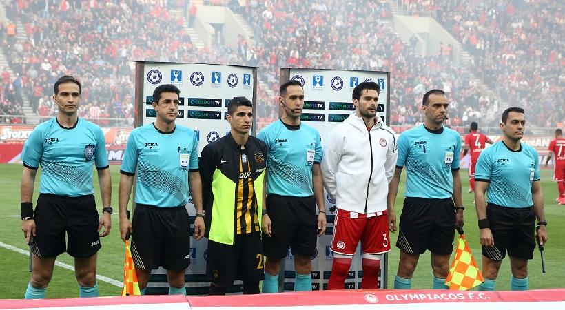 Ολυμπιακός-ΑΕΚ: Κλειδωμένοι στα αποδυτήρια του «Γ. Καραϊσκάκης» οι διαιτητές