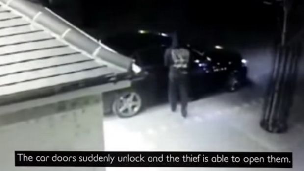 High-tech κλοπή Mercedes μέσα σε λίγα δευτερόλεπτα (φωτό, βίντεο)