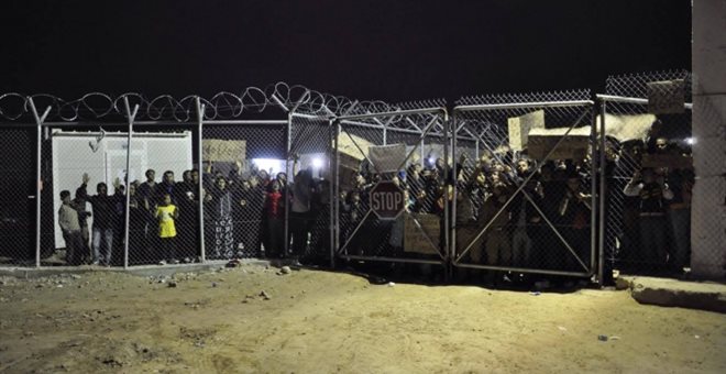 Χίος: Άγρια επεισόδια προσφύγων- 12 προσαγωγές ατόμων (βίντεο)