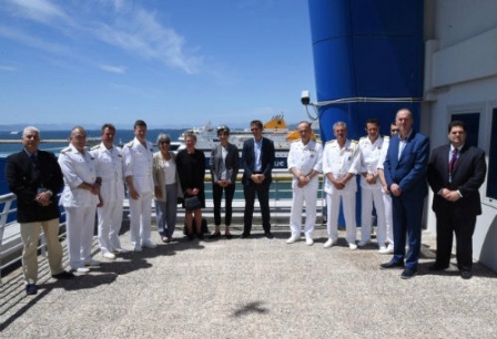 Εθιμοτυπική επίσκεψη της Βρετανίδας Πρέσβη κας Kate Smith στο Αρχηγείο του Λιμενικού Σώματος