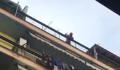 Θεσσαλονίκη: «Μαχαιροβγάλτης» απειλούσε οτι θα τους σκοτώσει όλους (βίντεο)