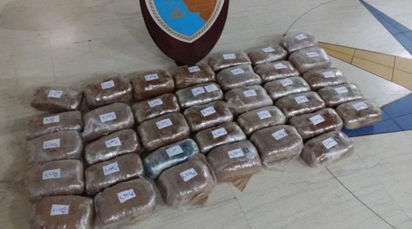 Συνελήφθη στο Καλπάκι ένας 42χρονος με 207 κιλά χασίς