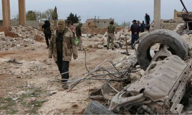 Μαχητές του ISIS καταστρέφουν αρχαιότητες στη Συρία – Νέο ντοκουμέντο βαρβαρότητας (φωτό, βίντεο)