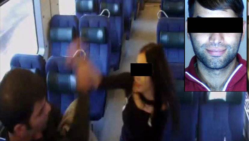 Θαρραλέα Σουηδέζα παίρνει στο κυνήγι με μπουκάλι  Ιρακινό ο οποίος αυνανιζόταν δίπλα της!