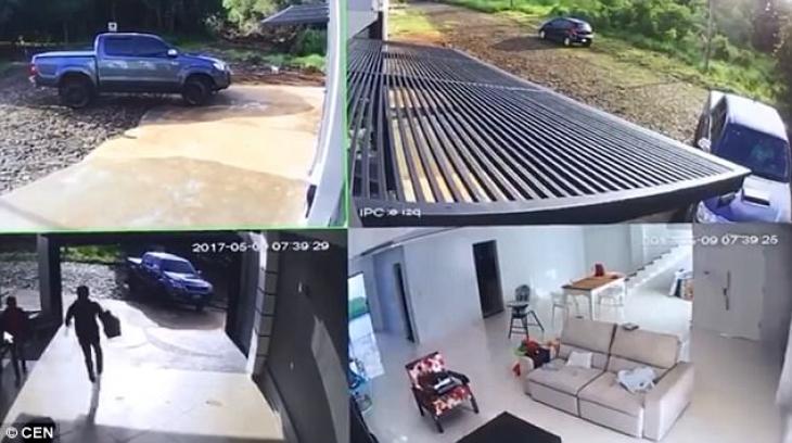 Βίντεο: Έπιασε τους ληστές με τον πιο απίθανο τρόπο!