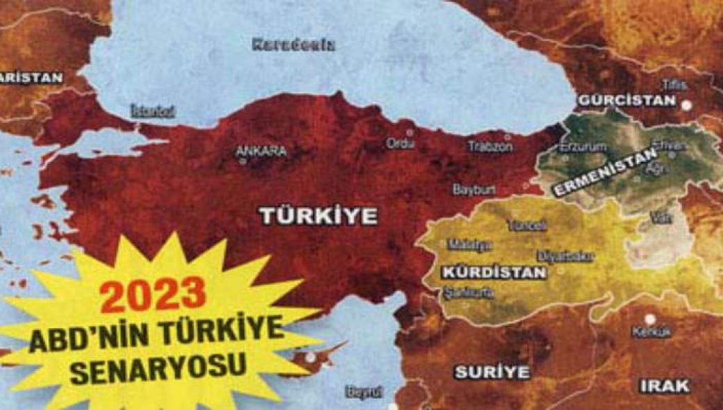 Η Τουρκία θα ακρωτηριαστεί μέχρι το 2023; – Νέοι αμερικανικοί και ισραηλινοί χάρτες αυτό δείχνουν, αλλά… (φωτό)
