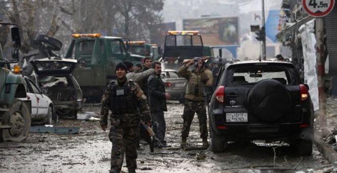 Μεγάλη έκρηξη κοντά στη γερμανική πρεσβεία στην Καμπούλ – Τουλάχιστον 50 νεκροί (φωτό,βίντεο) (upd)