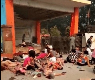 Κίνα: Η στιγμή της φονικής έκρηξης δίπλα σε νηπιαγωγείο (video)