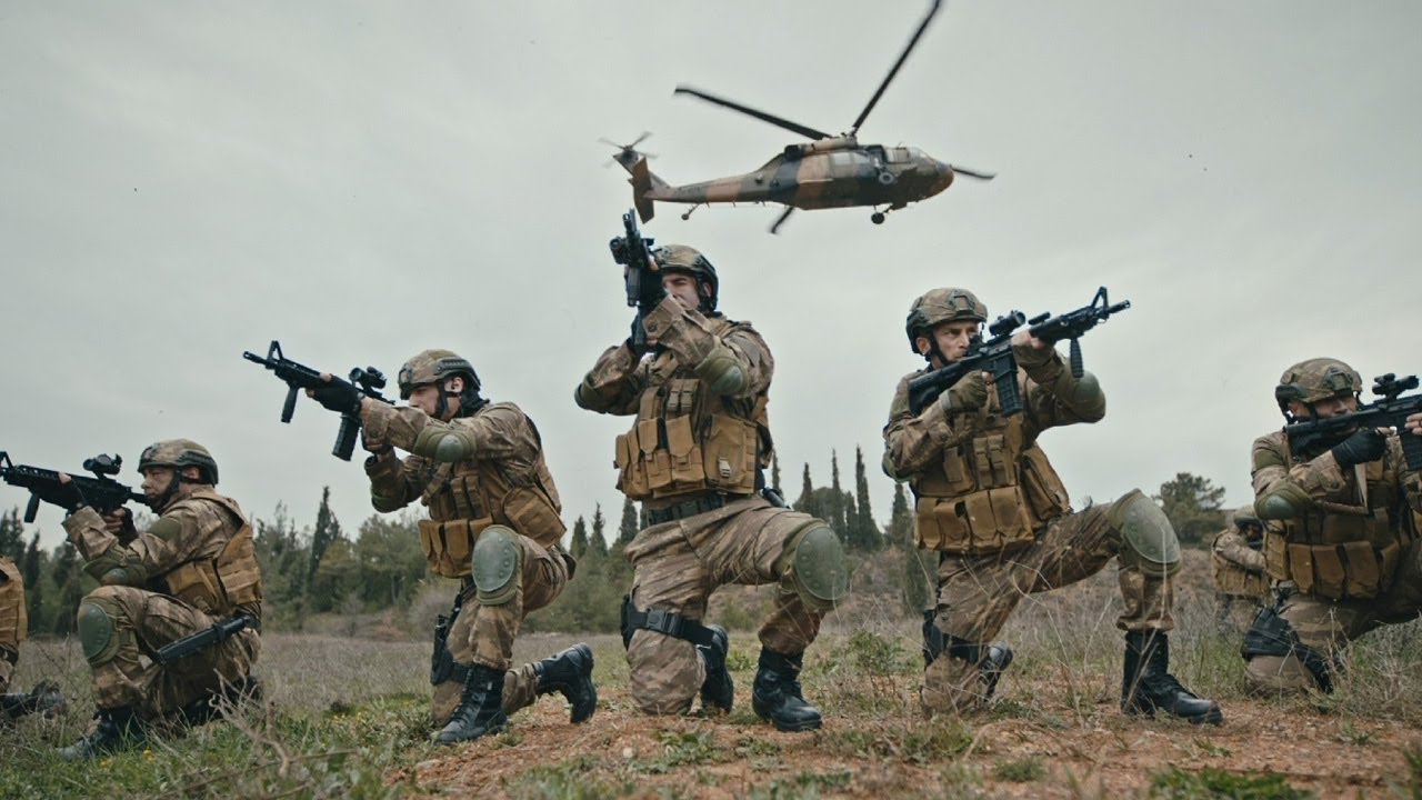 Βίντεο καταγράφει την επίδειξη τούρκικων δυνάμεων στη στεριά και τη θάλασσα