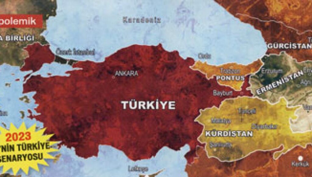 Νέοι χάρτες διαμελισμού της Τουρκίας – Μέχρι και ίδρυση ποντιακού κράτους περιλαμβάνεται! (βίντεο, εικόνες)