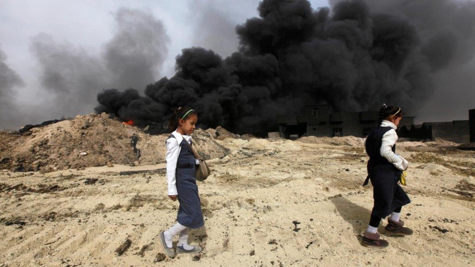 Βίντεο: Τα συντρίμμια της Μοσούλη μέσω drone!