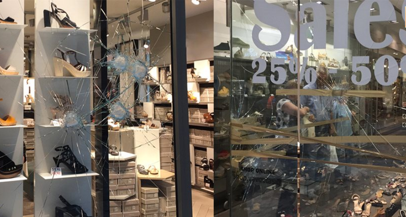 Ζημιές άνω των 150.000 ευρώ απο τα επεισόδια στην Ερμού