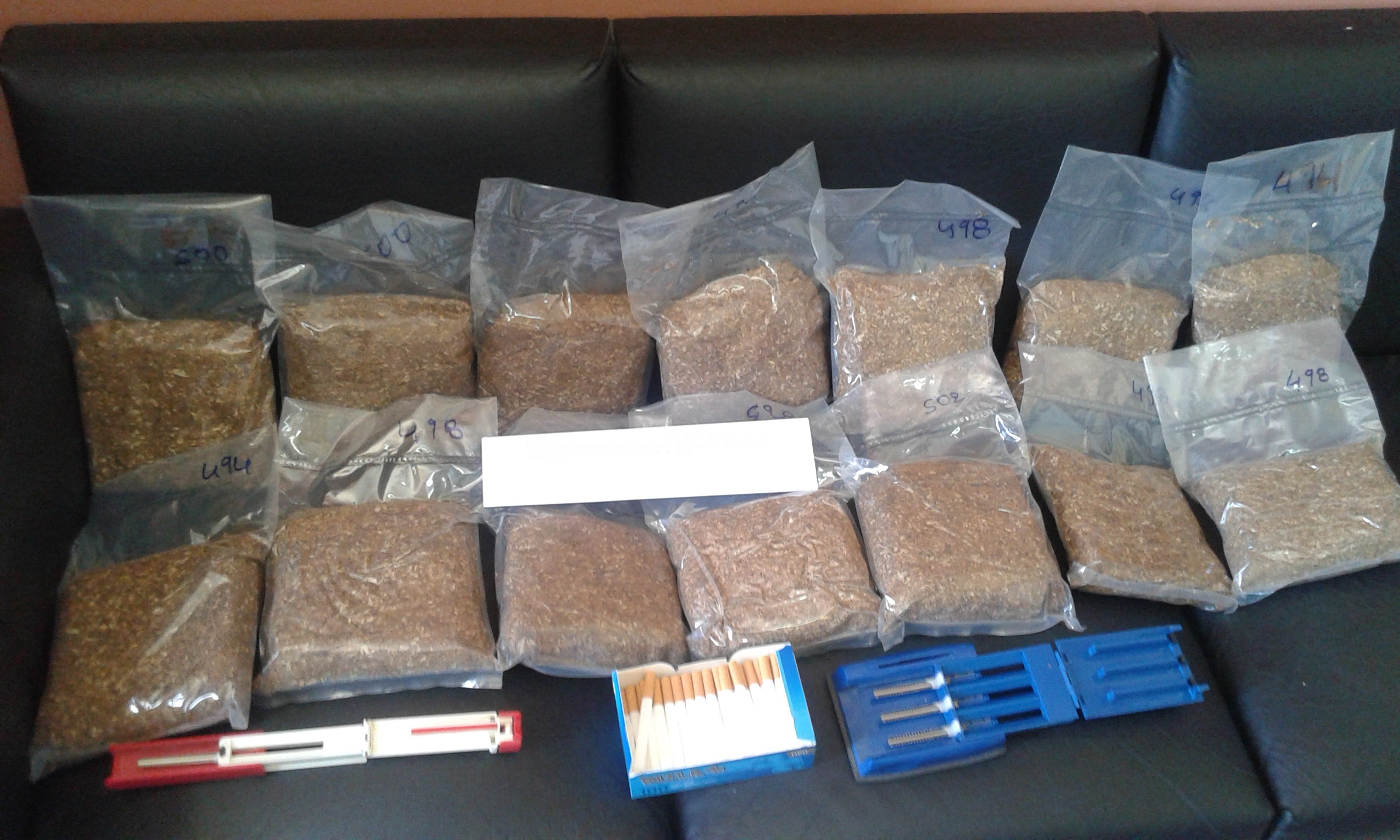 Ηράκλειο: Συνελήφθη 48χρονος για κατοχή 11 κιλών παράνομου καπνού