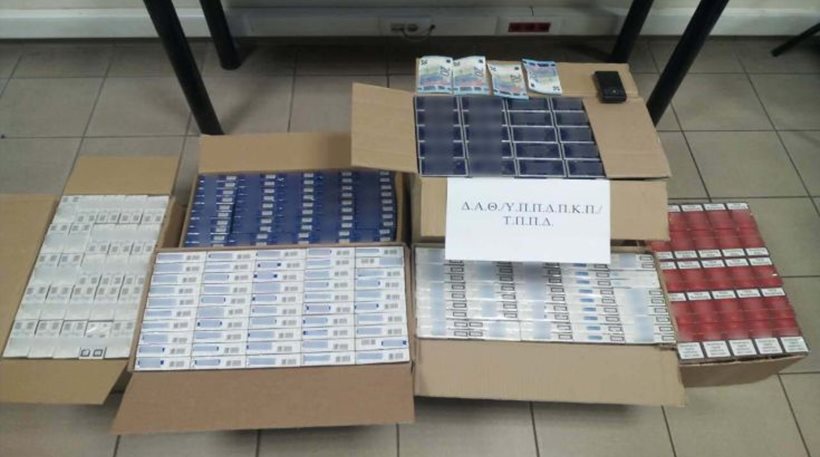 Χαλκιδική: Συνελήφθη 60χρονος αλλοδαπός για κατοχή μεγάλης ποσότητας λαθραίων τσιγάρων