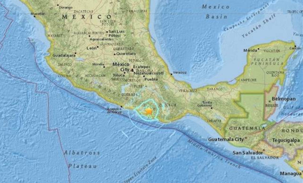 Μεξικό: Τουλάχιστον 5 νεκροί από τον σεισμό των 8,4 Ριχτερ