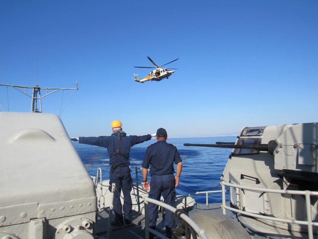 Το ΠΝ απέναντι από τον τουρκικό Στόλο στην Κύπρο: Πυραυλάκατος με βλήματα MM40 block 2 Exocet  πλέει  στην κυπριακή ΑΟΖ