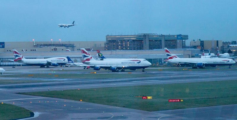 Αεροδρόμιο Χίθροου: Την εκκένωση του terminal C για λόγους ασφαλείας διέταξαν οι αρχές