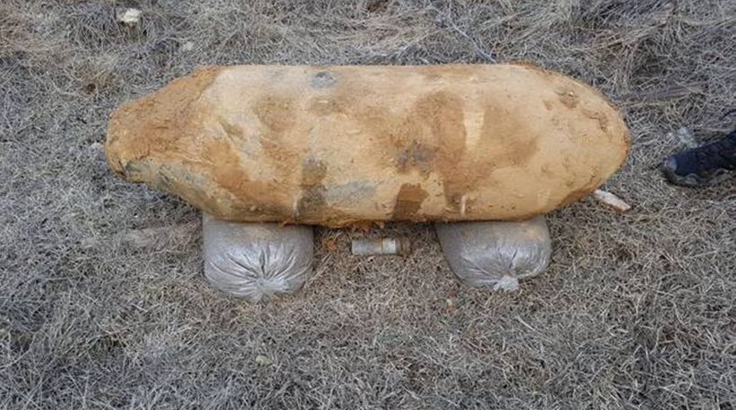 Θεσσαλονίκη: Στρατιωτικό βλήμα εντοπίστηκε σε περιοχή των Κουφαλίων