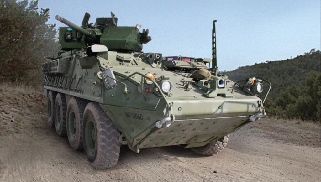 Βίντεο: Επίδειξη Stryker με πυροβόλο  των 30 χλστ. και Α/Τ βλημάτων