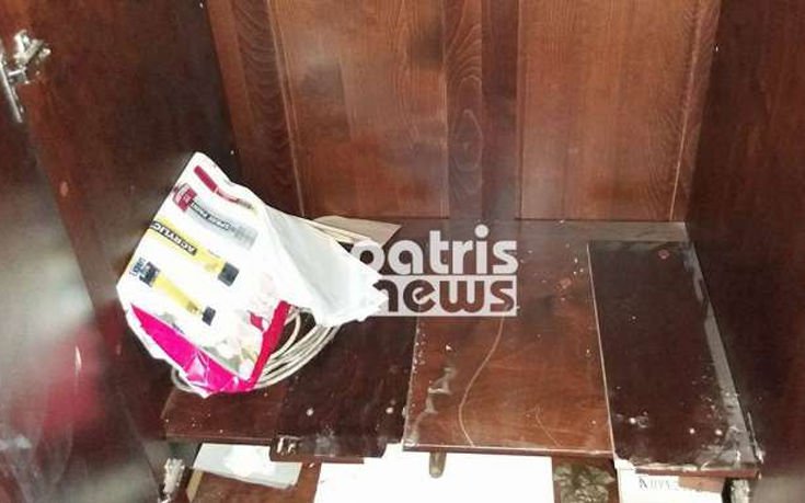 Ιερόσυλοι έκλεψαν παγκάρι και τάματα σε εκκλησία στον Ι.Ν. του Αγίου Διονυσίου στον Πύργο (φωτό)