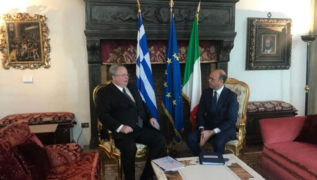Στην Ιταλία ο Ν. Κοτζιάς – Ενέργεια και οικονομία στο επίκεντρο της ατζέντας (φωτό)