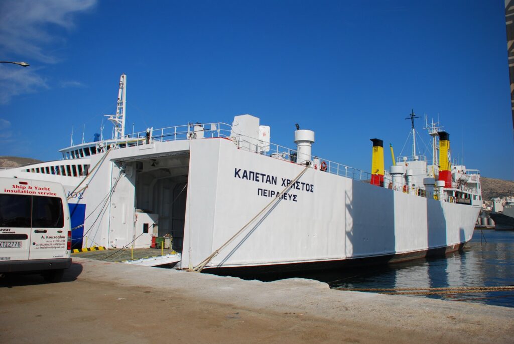 Το πλοίο με τα εκρηκτικά του Andromeda έφτασε στην Θεσσαλονίκη