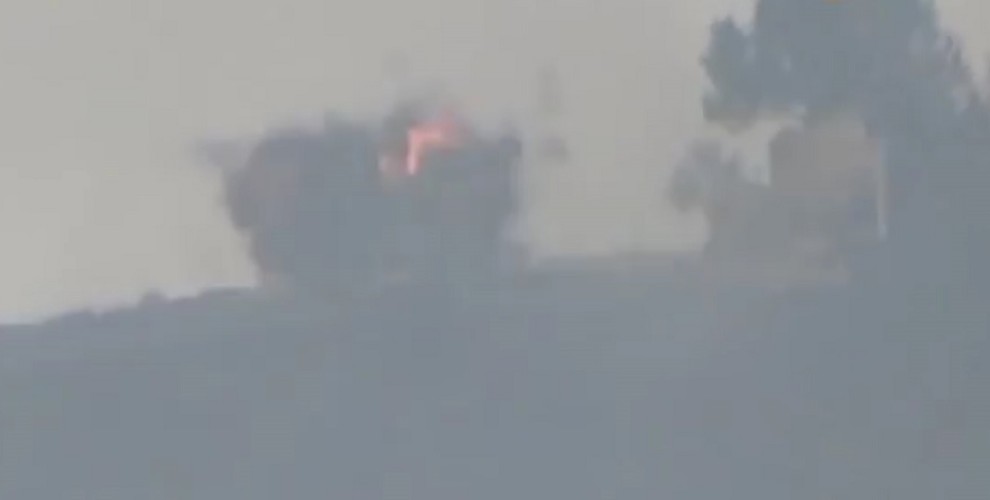 Βίντεο από Αφρίν: Tουρκικό ΤΟΜΑ με 7 στρατιώτες προσβάλλεται από Α/Τ πύραυλο και σκοτώνονται όλοι