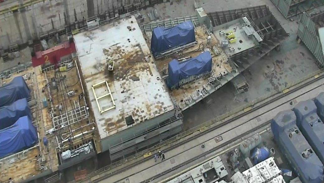 «Σάρκα και οστά» για το τουρκικό αεροπλανοφόρο «TCG ANADOLU» – Έτοιμο το 2021 (φωτό)