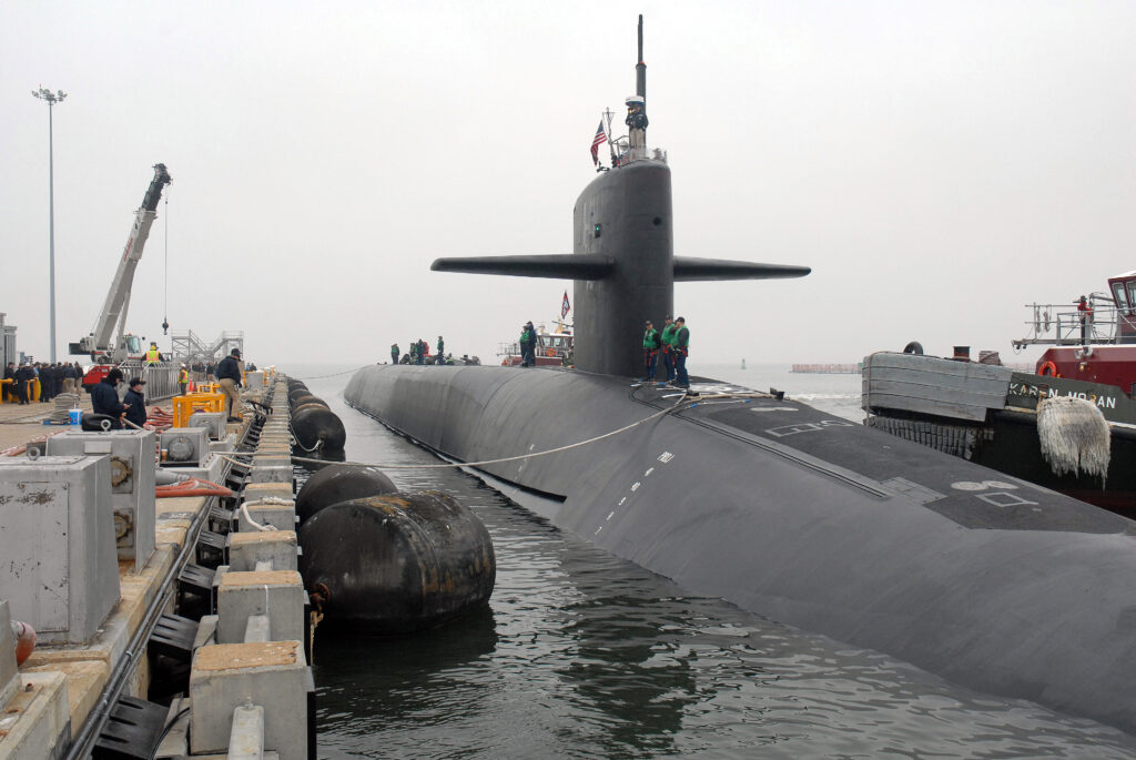 Το επιθετικό υποβρύχιο USS Georgia στη Μεσόγειο