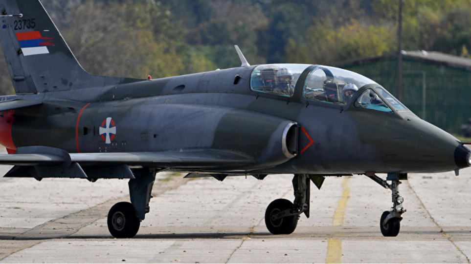 Συντριβή σερβικού G-4 Super Galeb