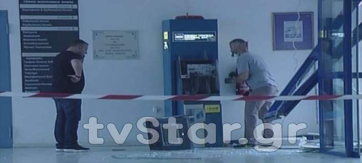 Ανατίναξαν ΑΤΜ μέσα στο νοσοκομείο Θήβας