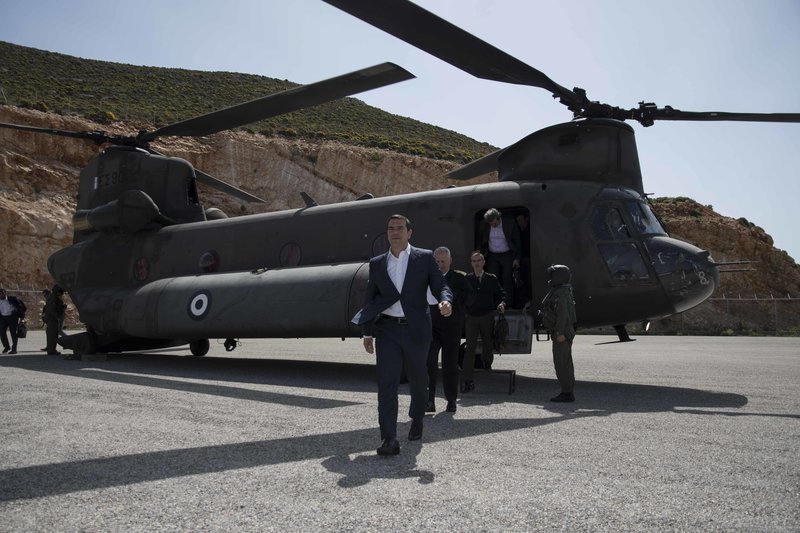 Ένταση στην Μυτιλήνη με αφορμή την επίσκεψη του Αλ. Τσίπρα