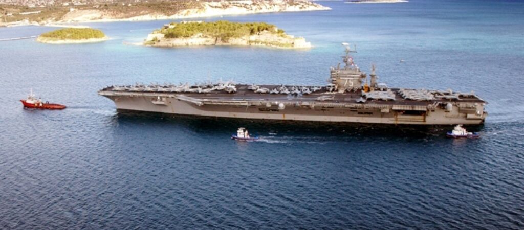 Το αμερικανικό αεροπλανοφόρο USS Harry S.Truman κατέπλευσε στη Σούδα – Θα παραμείνει έως τις 28 Μαΐου (βίντεο)