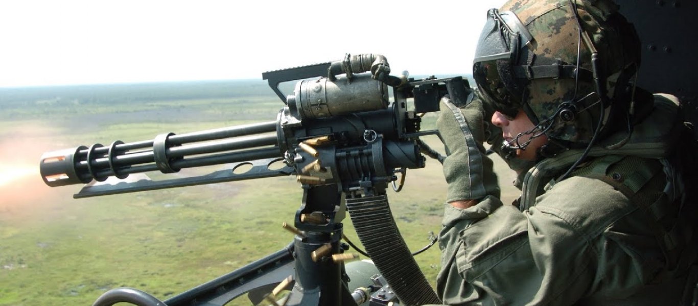 Βίντεο: Βολές με «M134 Gatling Gun» από UH-1 Venom και HH-60 Pave Hawk