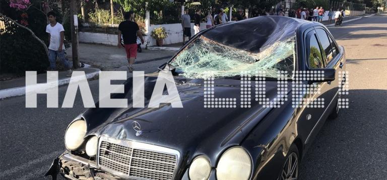 Ηλεία: Άλογο έπεσε με φόρα πάνω σε όχημα με έγκυο! – Νεκρό το ζώο, στο νοσοκομείο η γυναίκα (φωτό)