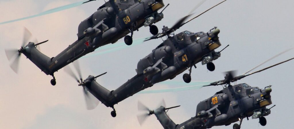 Ρωσία: Δεκάδες επιθετικά ελικόπτερα Mi-28N και Ka-52 σε ασκήσεις