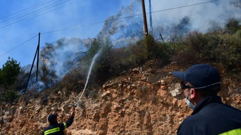Σύλληψη 64χρονου για εμπρησμούς στον Άγιο Ανδρέα Αττικής