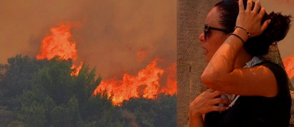 Εκατοντάδες εγκλωβισμένοι στο Κόκκινο Λιμανάκι της Ραφήνας: Θα καούν ή θα πνιγούν αν δεν γίνει κάτι ΑΜΕΣΑ…