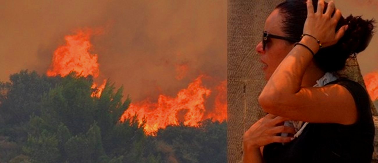 Εκατοντάδες εγκλωβισμένοι στο Κόκκινο Λιμανάκι της Ραφήνας: Θα καούν ή θα πνιγούν αν δεν γίνει κάτι ΑΜΕΣΑ…