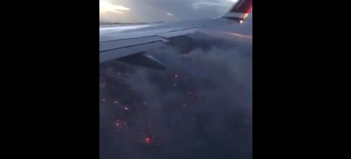Τι κατέγραψε Τούρκος δημοσιογράφος σε αεροπλάνο πάνω από την Ραφήνα (βίντεο)