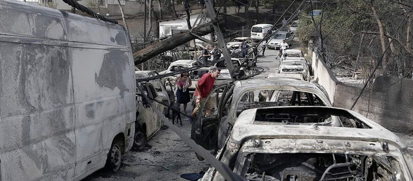 Ξεκινά η απομάκρυνση των καμένων κορμών από τη Μαραθώνος