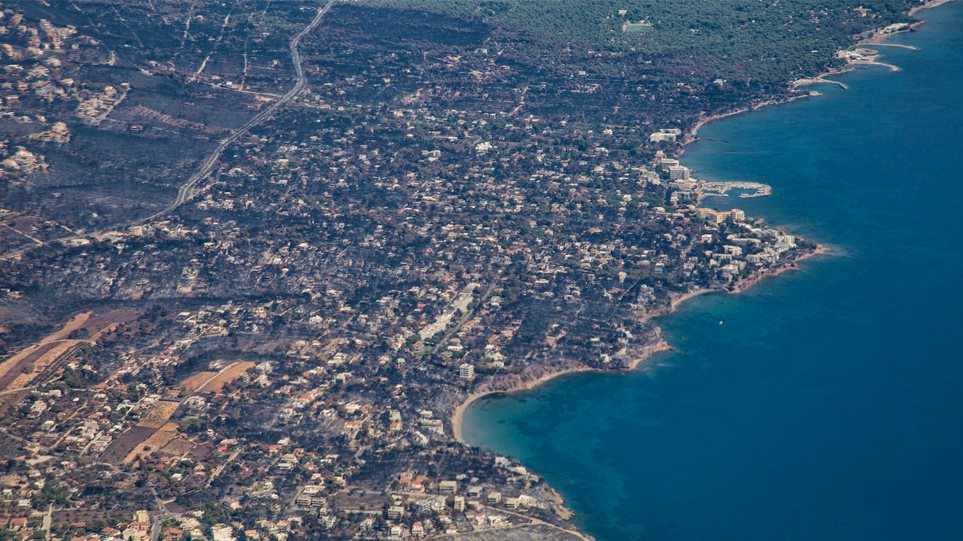 Για 70% καταστροφή της επιφάνειας κάνει λόγο το Εθνικό Αστεροσκοπείο Αθηνών- Δείτε το χάρτη (φωτο)