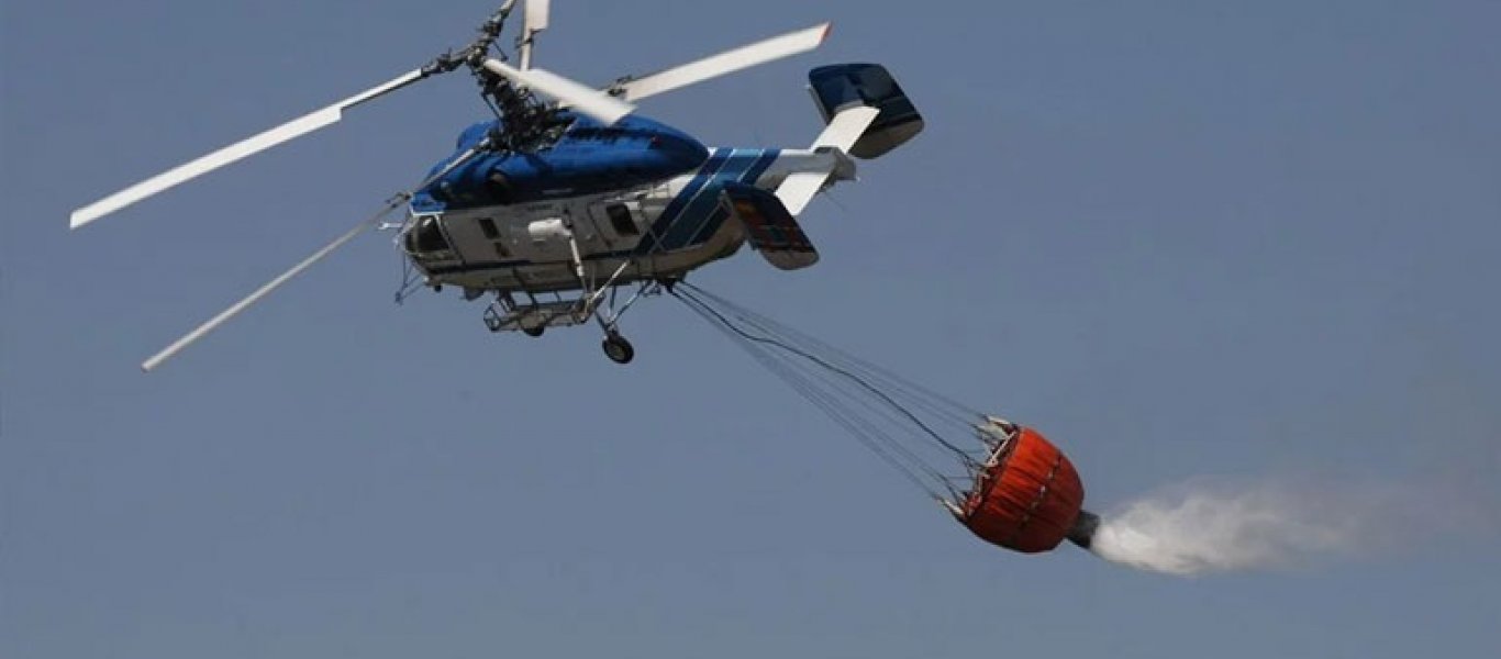 Σε εξέλιξη πυρκαγιά μεγάλης έκτασης στην Άνδρο