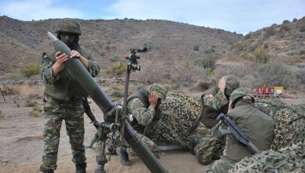 Χίος: Βολές Πυροβολικού από την 96 ΑΔΤΕ