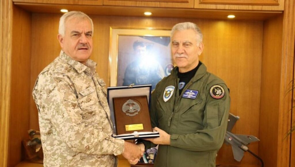 Στην Ιορδανία για επίσημη επίσκεψη ο Αρχηγός ΓΕΑ