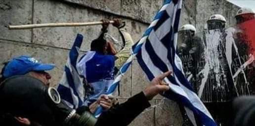 Οι «εθνικιστές και ακροδεξιοί» που κατά την κυβέρνηση επιτέθηκαν στην Αστυνομία ήταν… αλλοδαποί; (φωτό)
